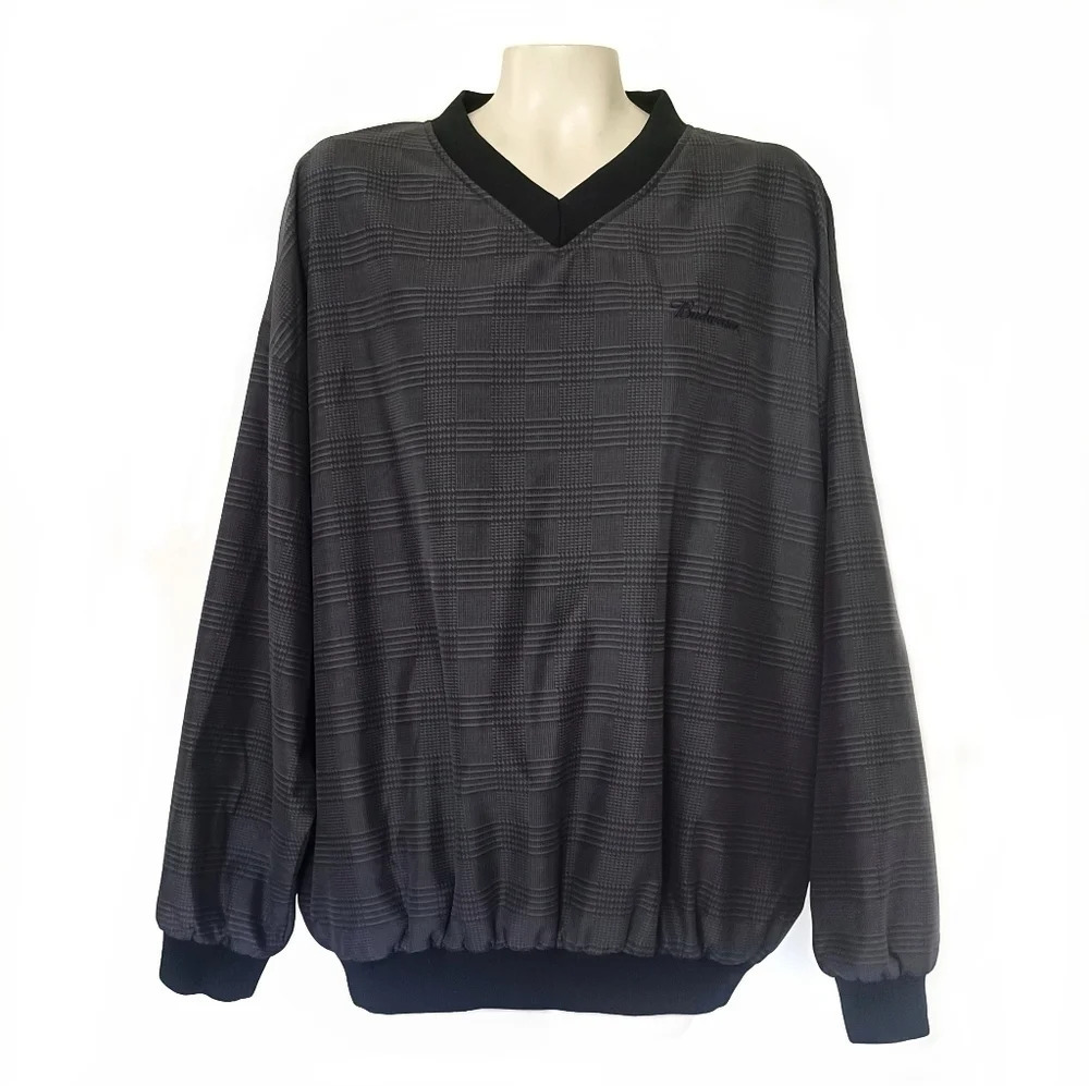 Vantage Budweiser Black Performance Windbreaker P… - image 1